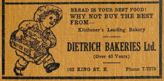 Dietrich Bakery Advertisement 1944