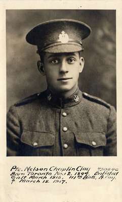Private Nelson Chaplin Clay