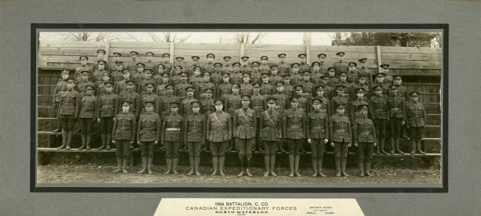 118th Battaliion, C Company, May 1916