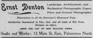 1912 Wise's Directory Advertisement
