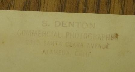 Samuel Denton image stamp. Courtesy of the Hayward Area Historical Society.