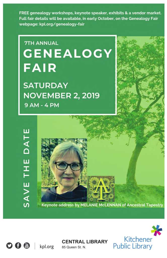 SavetheDate_Genealogy Fair